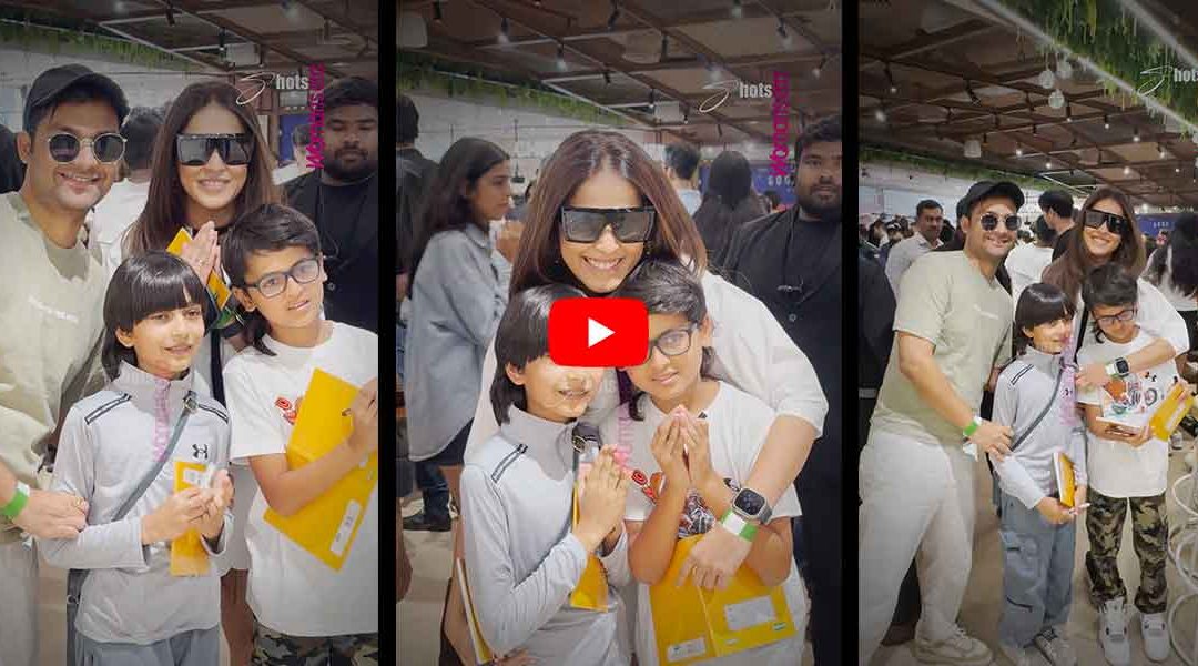 Genelia Spotted with Her Precious Little Ones!