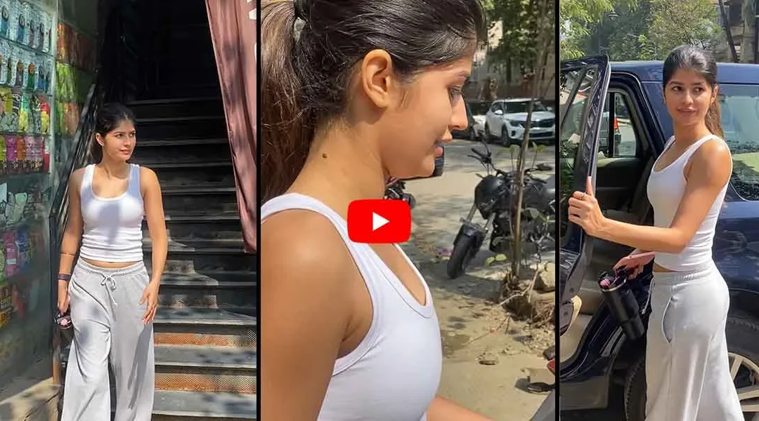 Anjini Dhawan got Spotted after her Workout Session in Juhu
