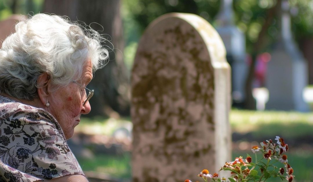Old Woman Brought Son’s Favorite Pastry To His Grave & Found Note Saying ‘Thank You’ Upon Her Return
