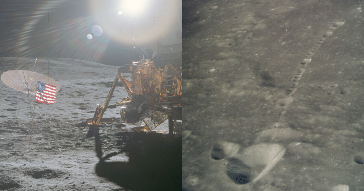 Moon Landing Deniers Given Proof Through Photographs From Five Different Countries