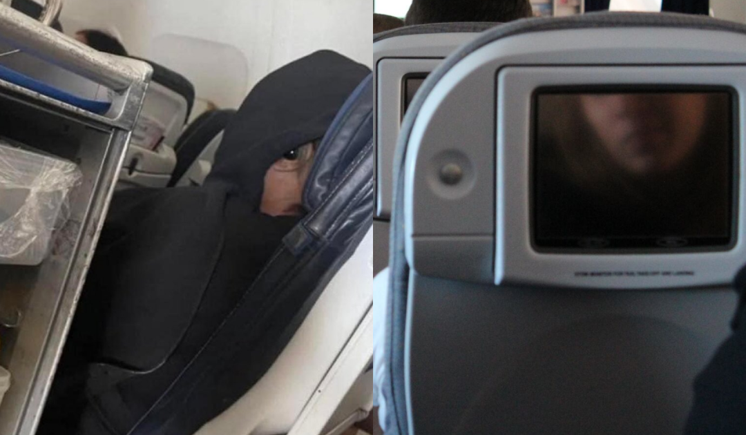 Passenger’s Eerie Photo On A Plane Has Everyone Spooked Until They Figure It Out