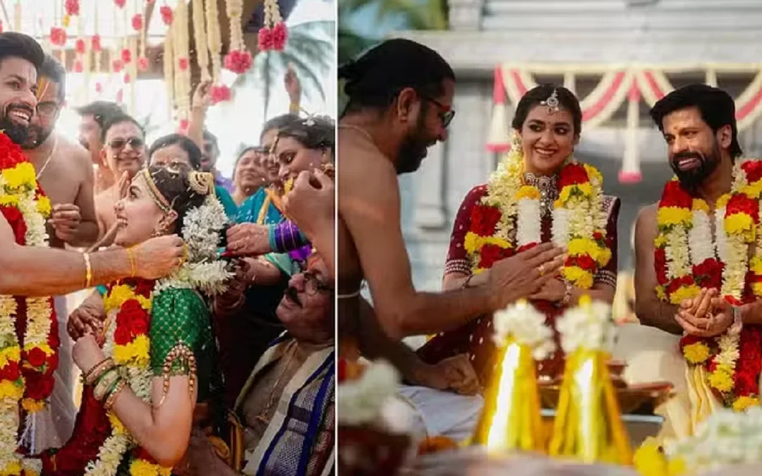 South Indian Actress Keerthy Suresh Tied The Knot With Anthony Thattil In Goa, Shared Pictures On Social Media