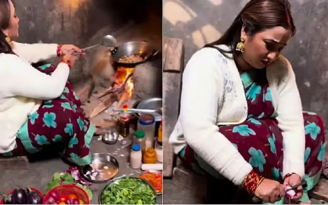 Famous Bhojpuri Actress Rani Chatterjee Seen Cooking On ‘Mitti Ka Chulha’, Check The Pictures Inside