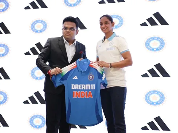 Jay Shah and Harmanpreet Kaur Launches New ODI Jersey Of Indian Women’s Cricket Team
