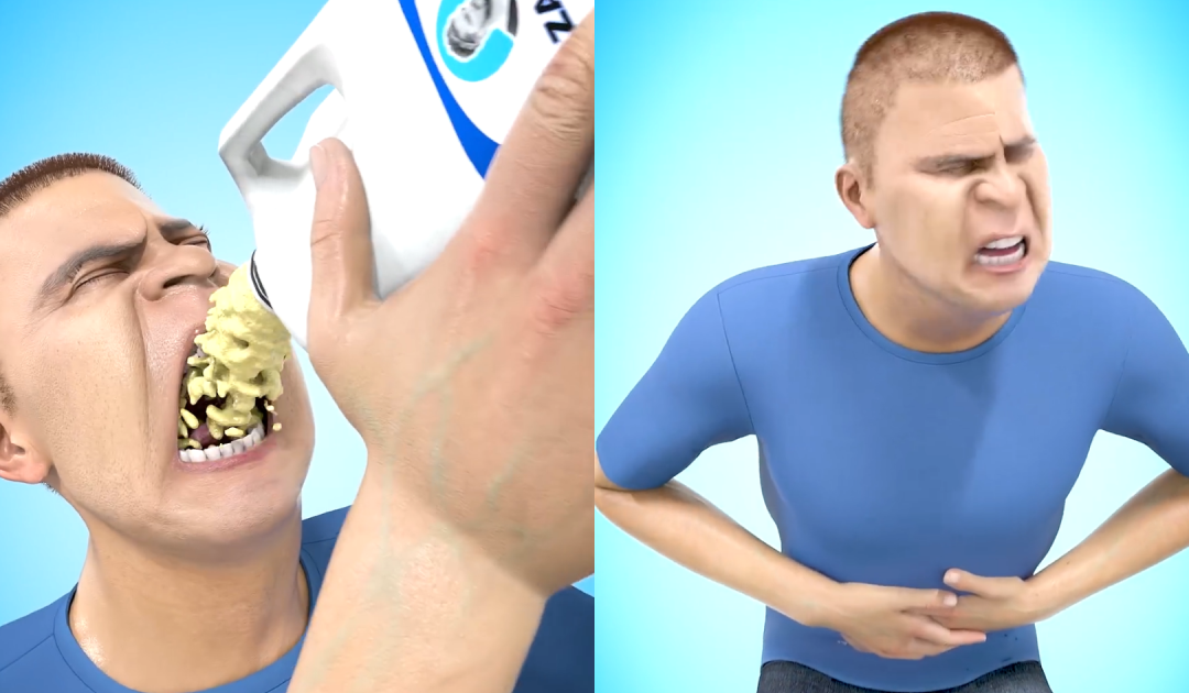 Shocking Simulation Shows What Happens When You Drink Expired Milk