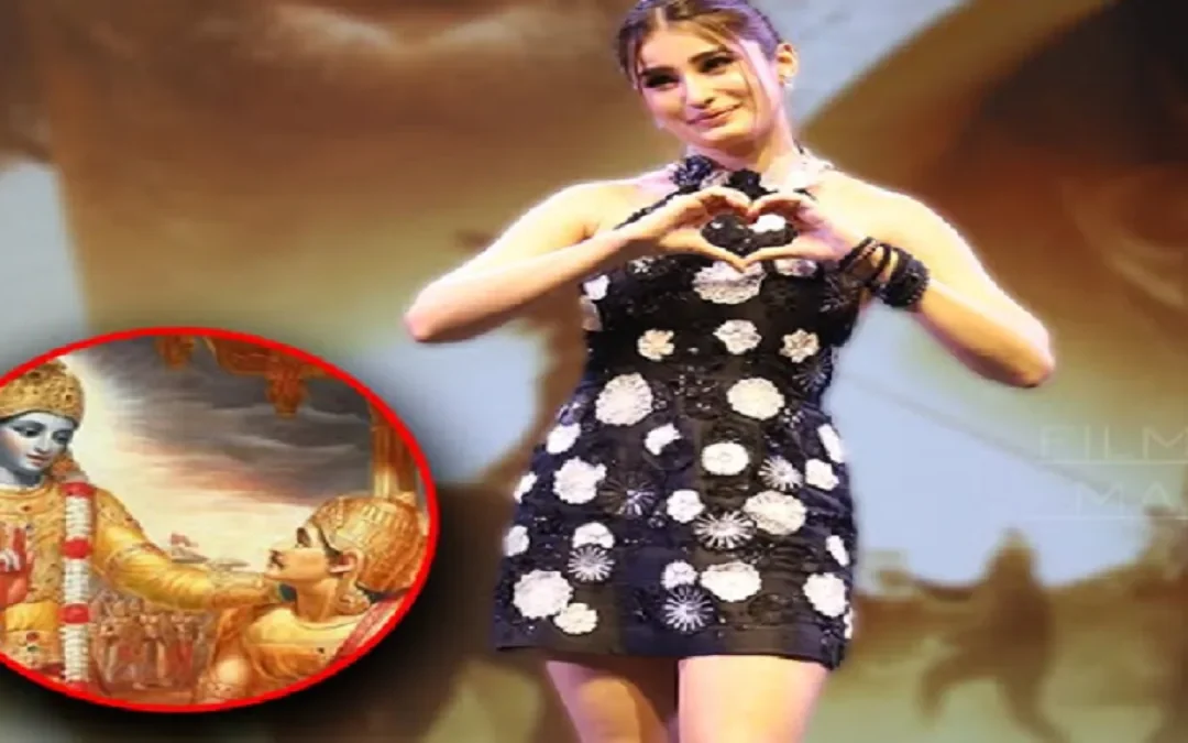 Rasha Thandani Impressed People By Reciting Bhagwad Gita During Promotional Event of Azaad After Dancing To ‘Uui Amma’