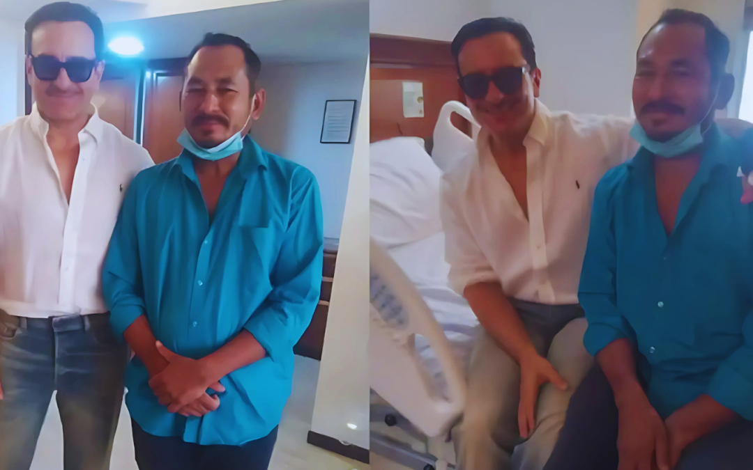 [WATCH] Saif Ali Khan Hugged Me, His Mother Greeted Me With Respect”: Auto Driver Bhajan Lal, Who Saved Actor’s Life, Meets Him