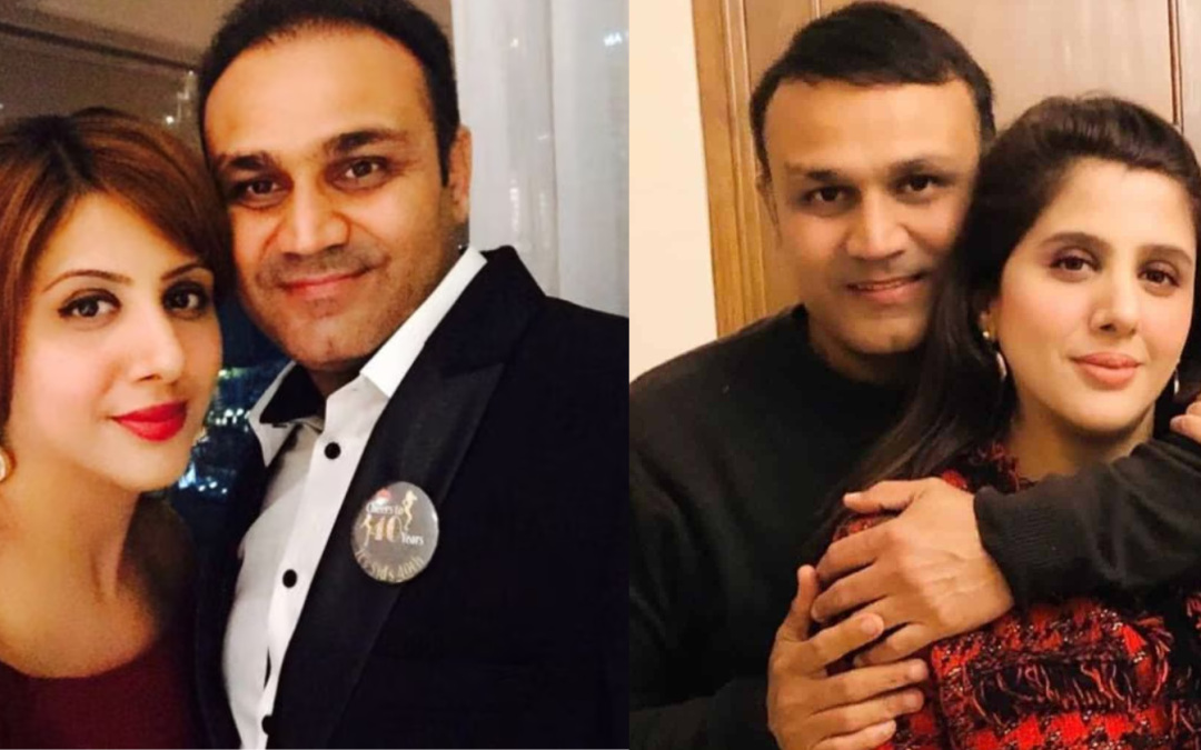 Virender Sehwag and Wife Aarti Reportedly Part Ways After Nearly 21 Years of Marriage