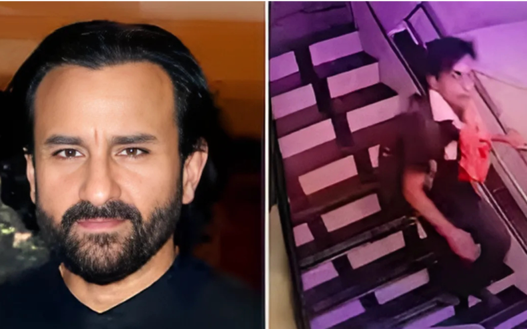 [WATCH] Saif Ali Khan’s Attacker Caught on CCTV: Footage Surfaces