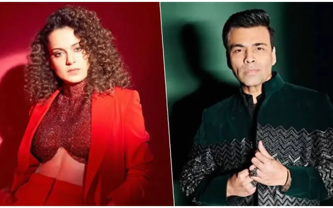 Kangana Ranaut Reignites Cold War With Karan Johar, Offers Him A Role In Her Film