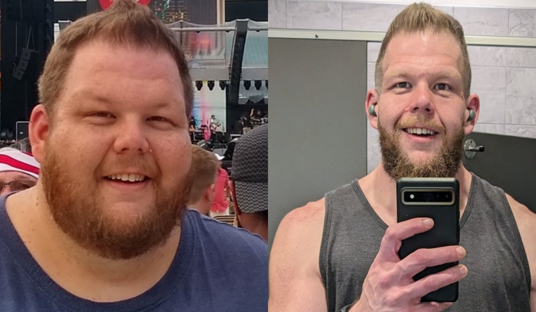 Man Receives Overwhelming Support After Losing An Incredible 336lbs