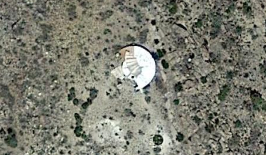 Mysterious ‘UFO’ Disc Found On Google Maps In New Mexico Sparks Chilling Conspiracy Theories