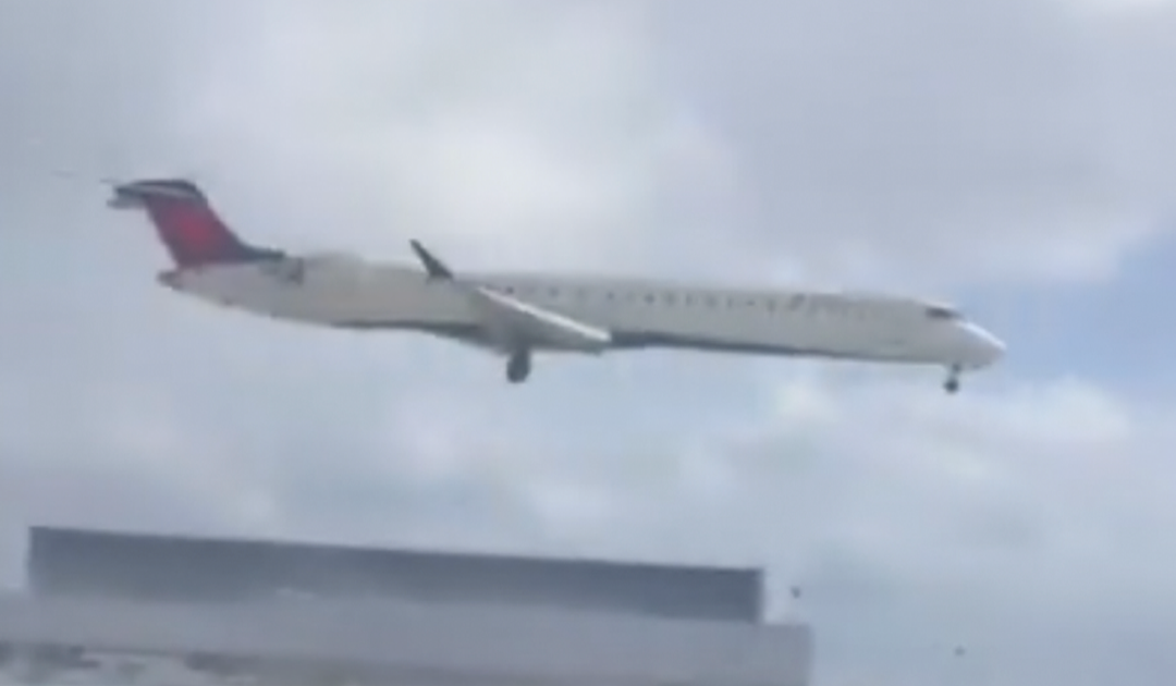 Terrifying Footage Captures Delta Airlines Plane Flipping Upside-Down During Crash Landing In Toronto